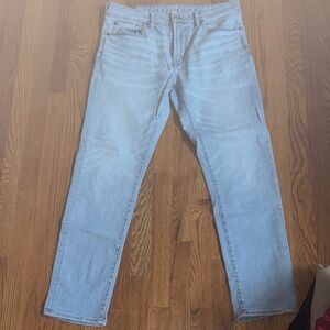 American Eagle Outfitters Men's Light Blue Slim Jeans